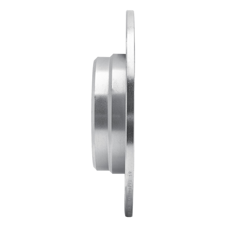 BMW 850I Brake Rotor (1) - Rear Right - R1 Concepts - Drilled & Slotted - Silver - `91-`01